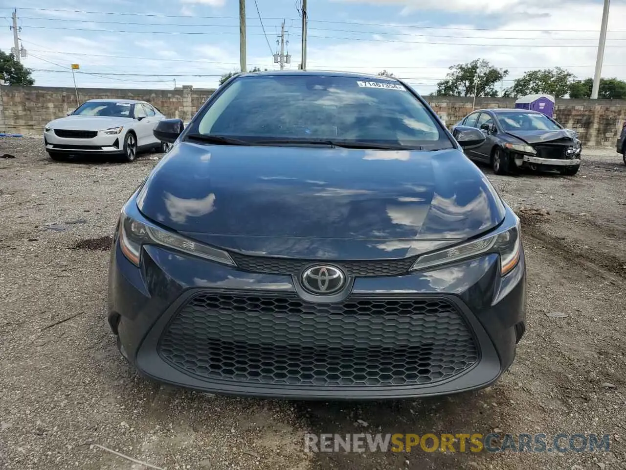 5 Photograph of a damaged car 5YFEPRAE3LP090397 TOYOTA COROLLA 2020
