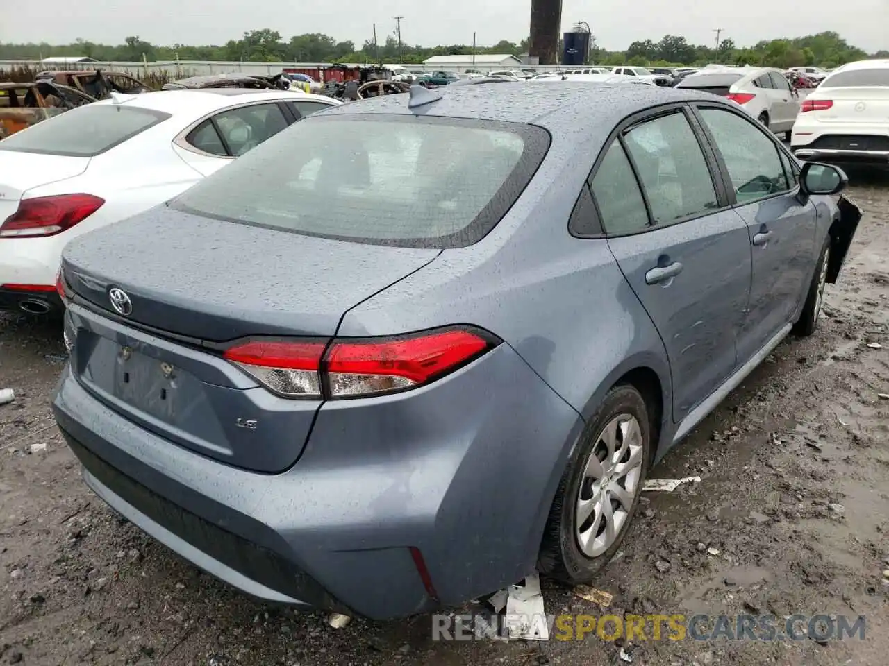 4 Photograph of a damaged car 5YFEPRAE3LP092490 TOYOTA COROLLA 2020