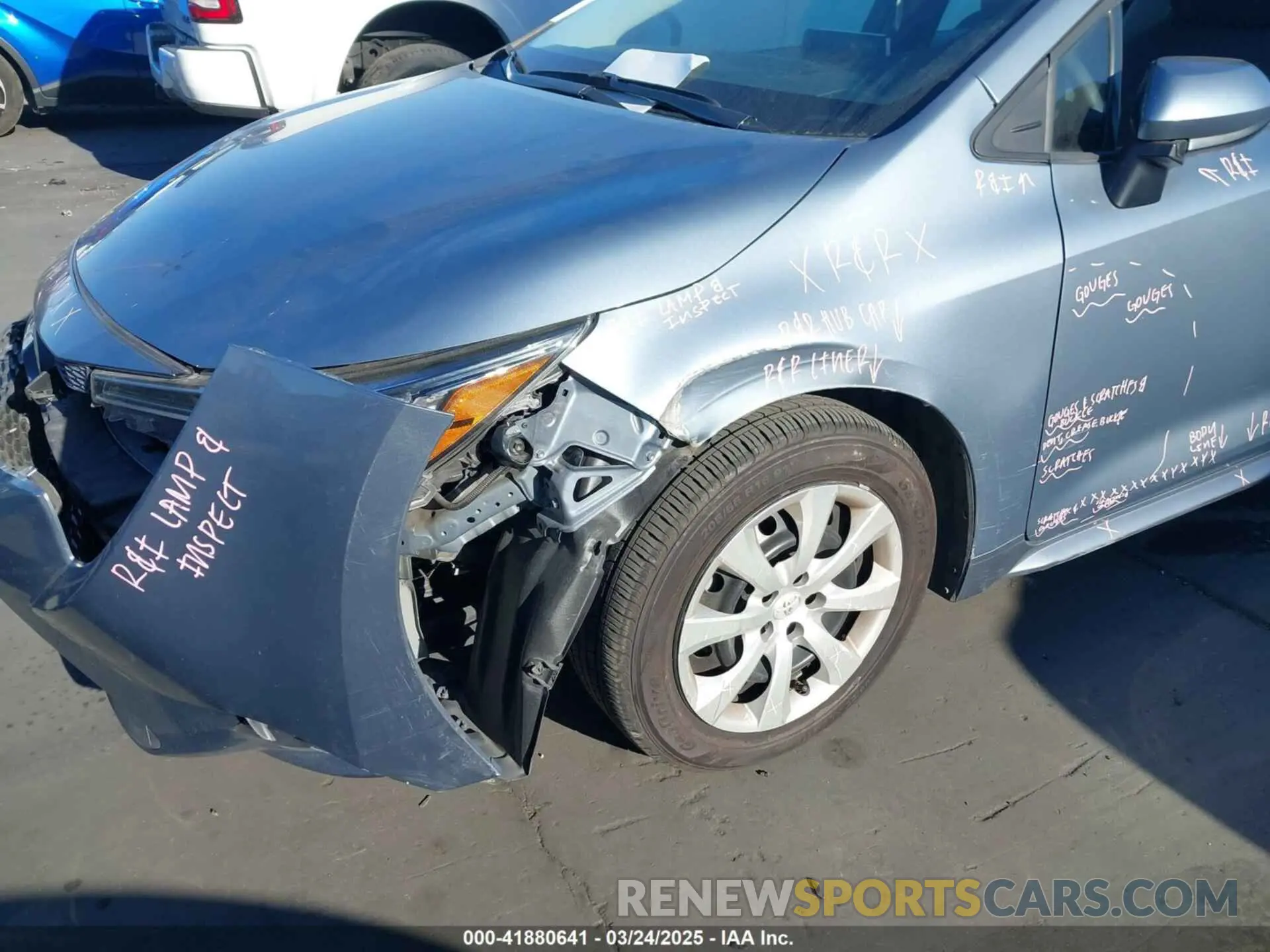 12 Photograph of a damaged car 5YFEPRAE3LP098127 TOYOTA COROLLA 2020