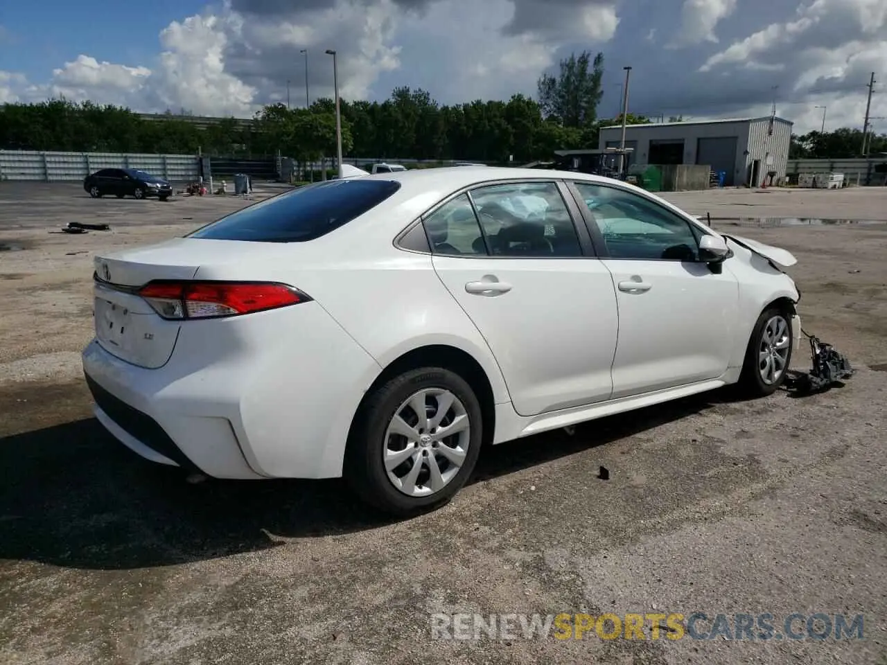 3 Photograph of a damaged car 5YFEPRAE3LP098323 TOYOTA COROLLA 2020