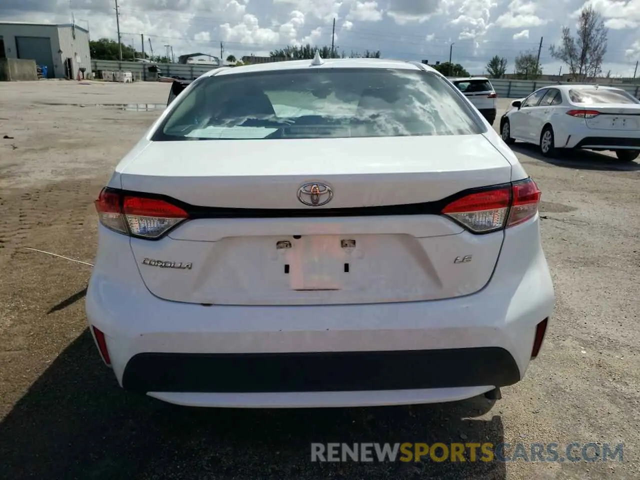 6 Photograph of a damaged car 5YFEPRAE3LP098323 TOYOTA COROLLA 2020