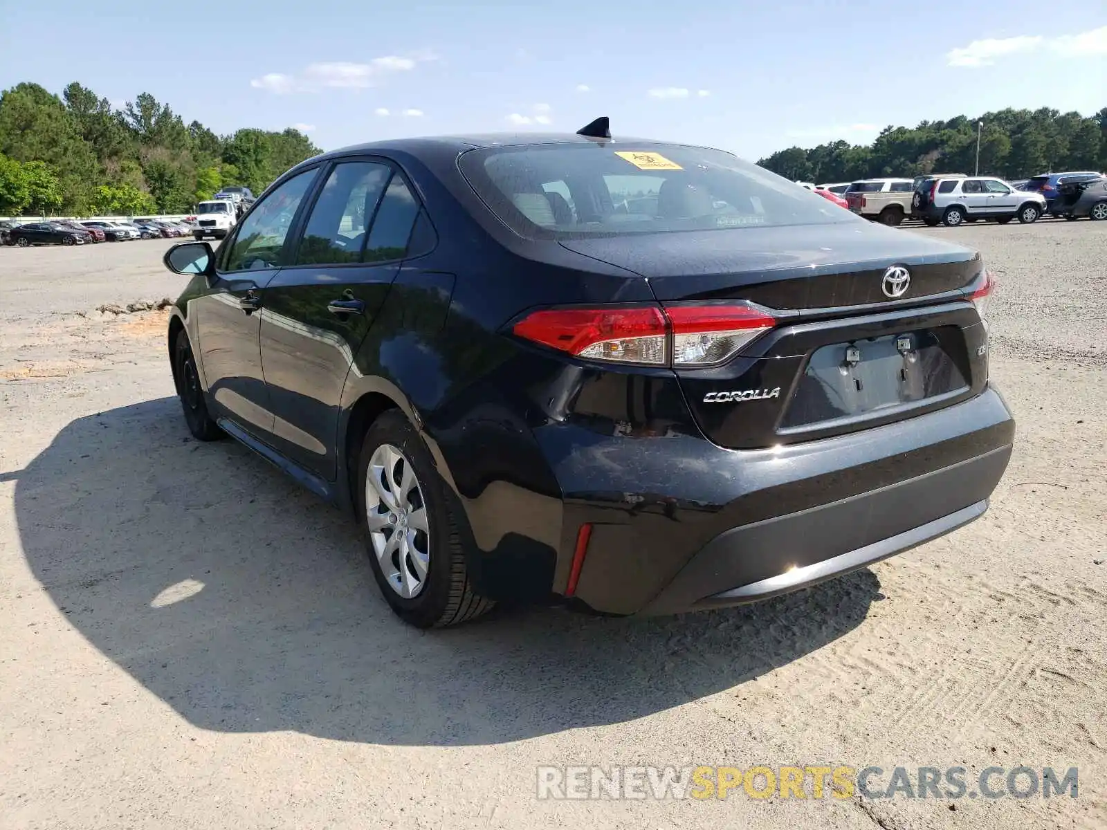 3 Photograph of a damaged car 5YFEPRAE3LP098970 TOYOTA COROLLA 2020