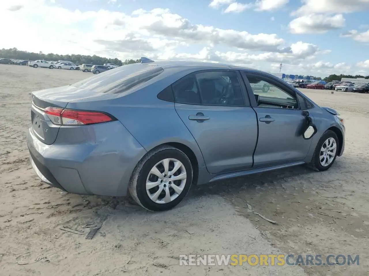 3 Photograph of a damaged car 5YFEPRAE3LP101527 TOYOTA COROLLA 2020