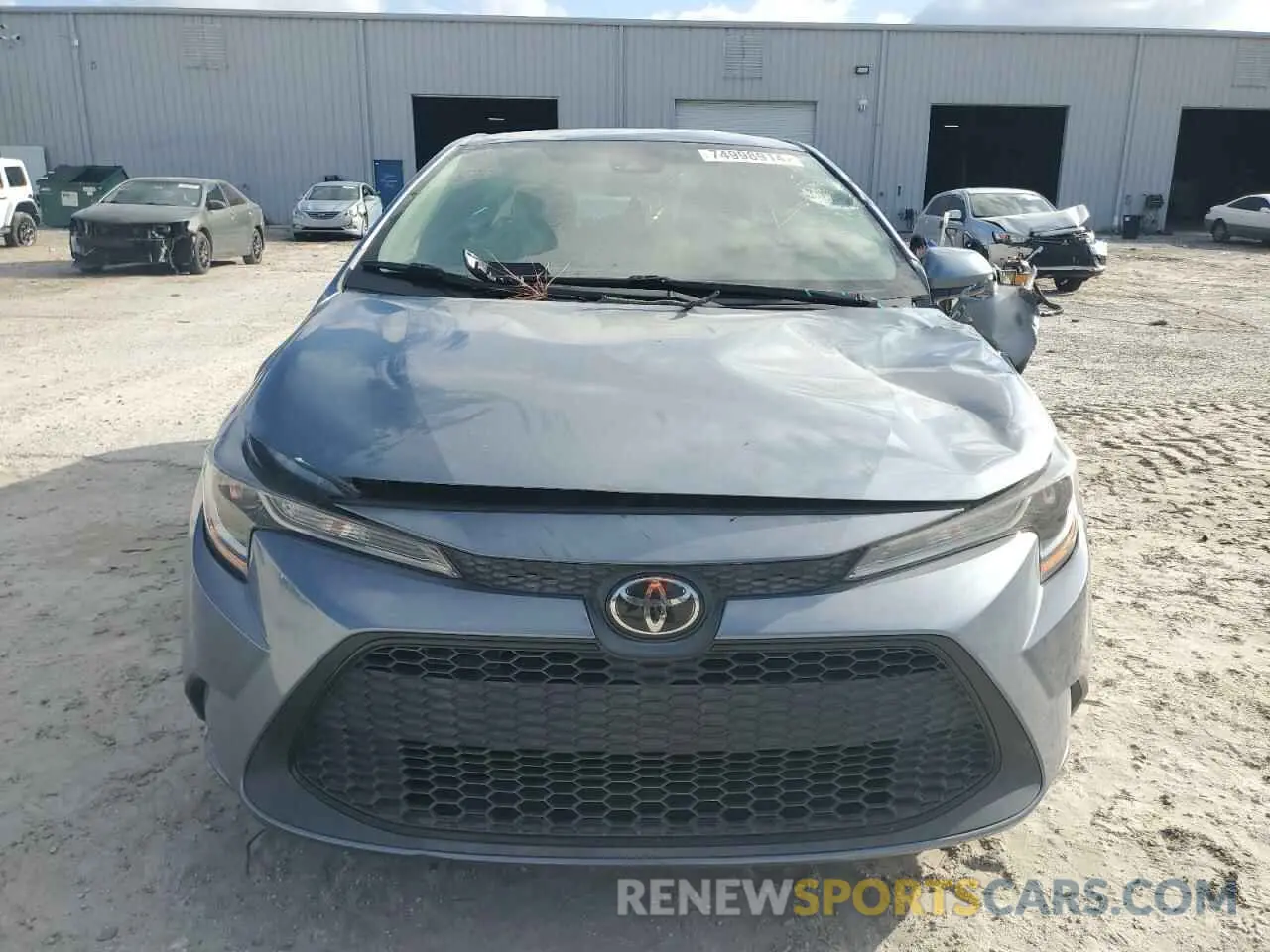 5 Photograph of a damaged car 5YFEPRAE3LP101527 TOYOTA COROLLA 2020