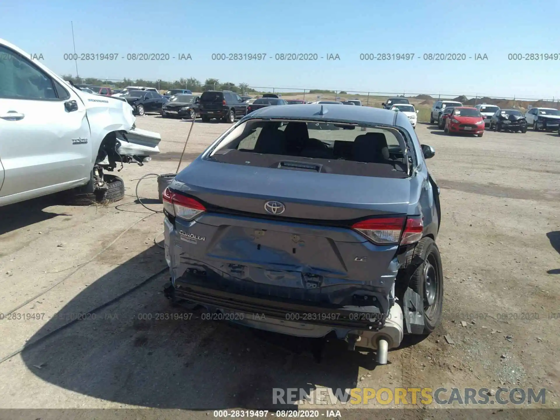 6 Photograph of a damaged car 5YFEPRAE3LP101690 TOYOTA COROLLA 2020