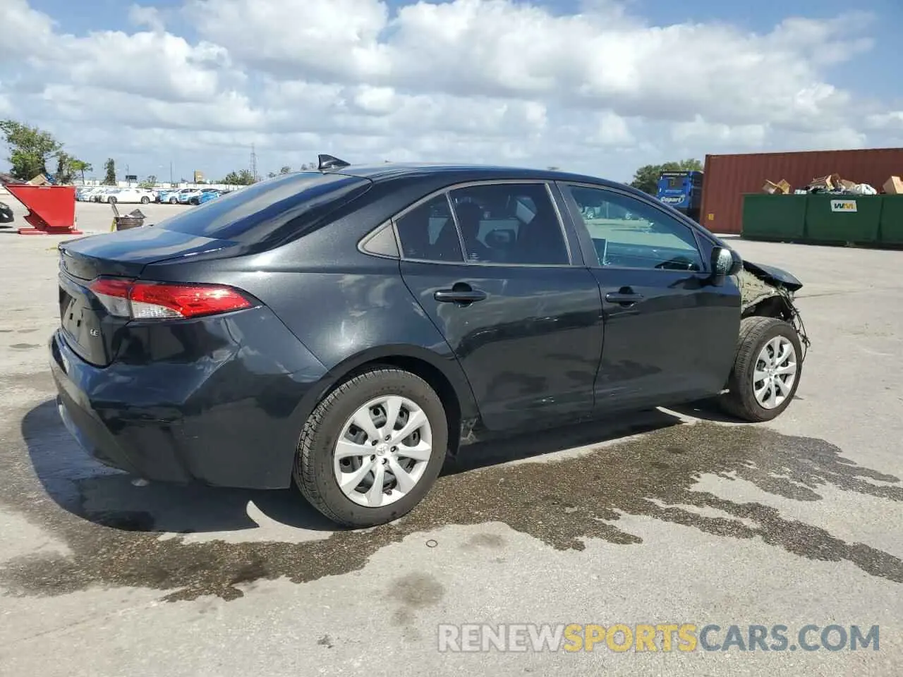3 Photograph of a damaged car 5YFEPRAE3LP121230 TOYOTA COROLLA 2020