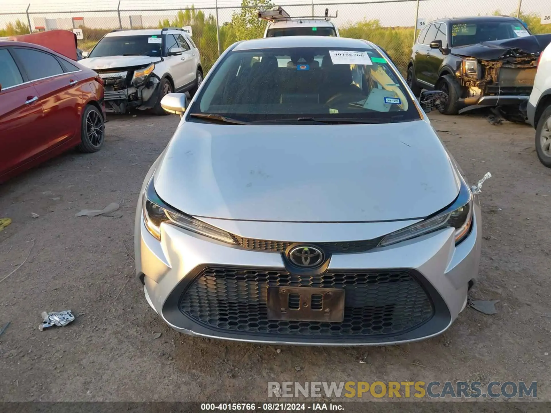 12 Photograph of a damaged car 5YFEPRAE3LP127738 TOYOTA COROLLA 2020