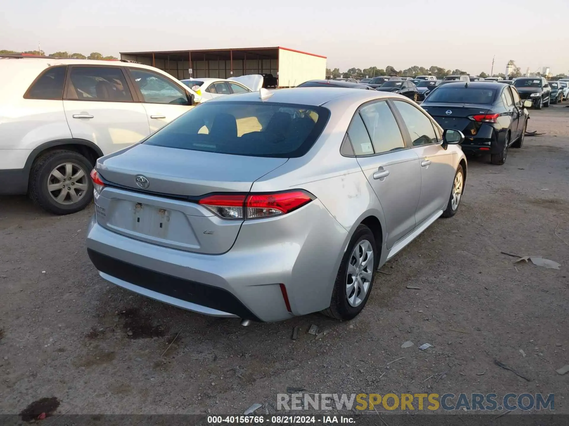 4 Photograph of a damaged car 5YFEPRAE3LP127738 TOYOTA COROLLA 2020