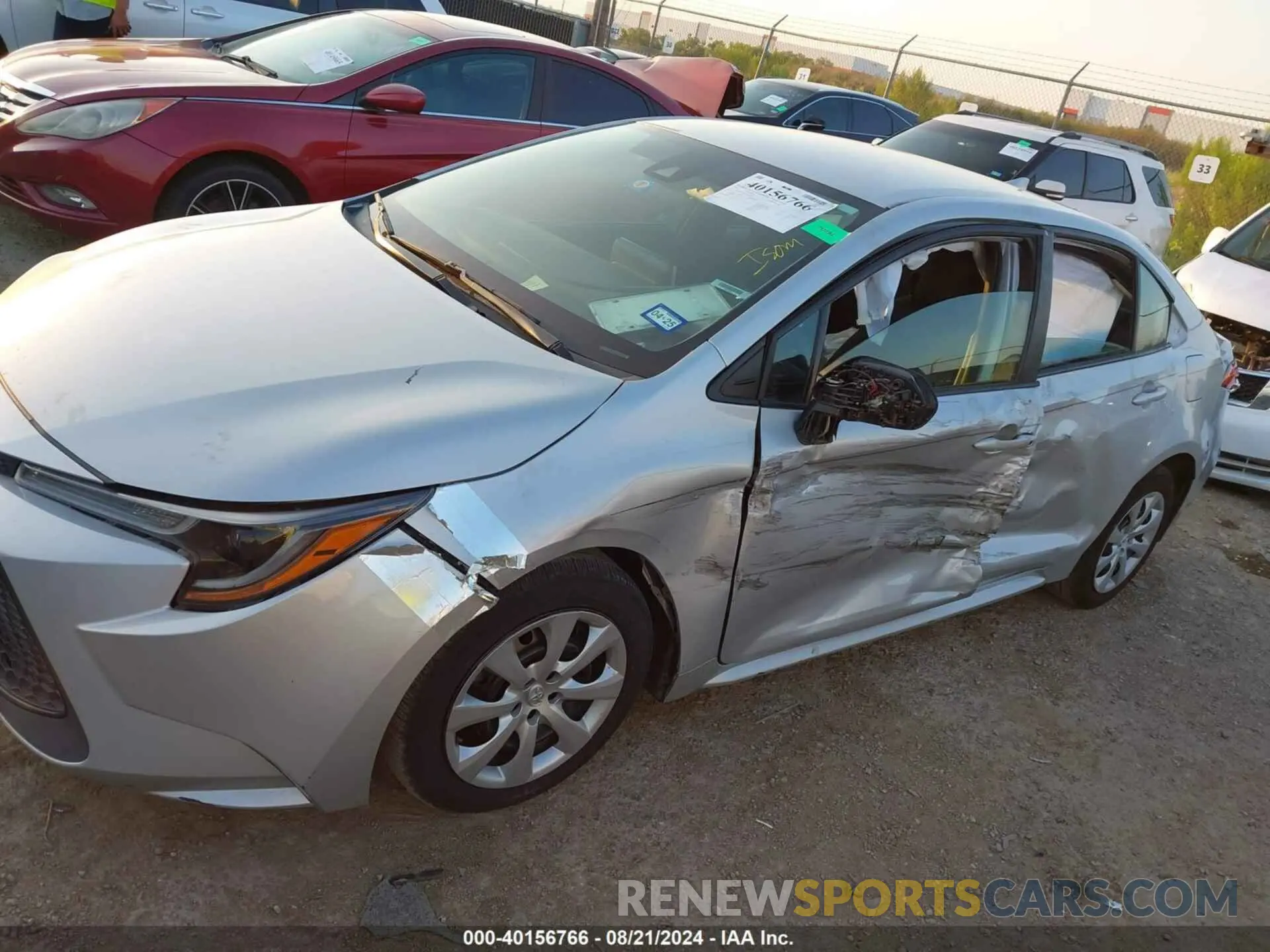 6 Photograph of a damaged car 5YFEPRAE3LP127738 TOYOTA COROLLA 2020