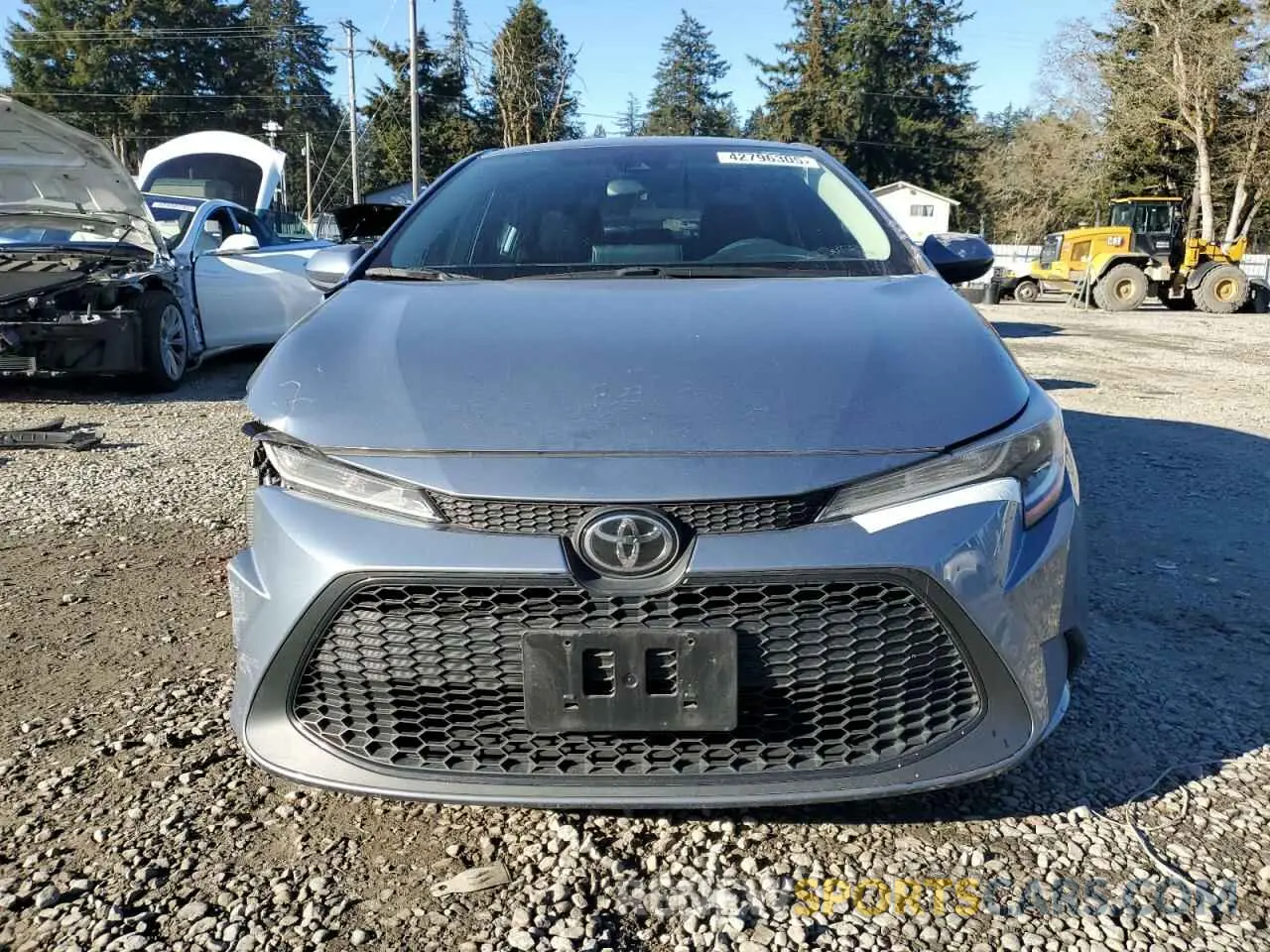 5 Photograph of a damaged car 5YFEPRAE3LP134088 TOYOTA COROLLA 2020