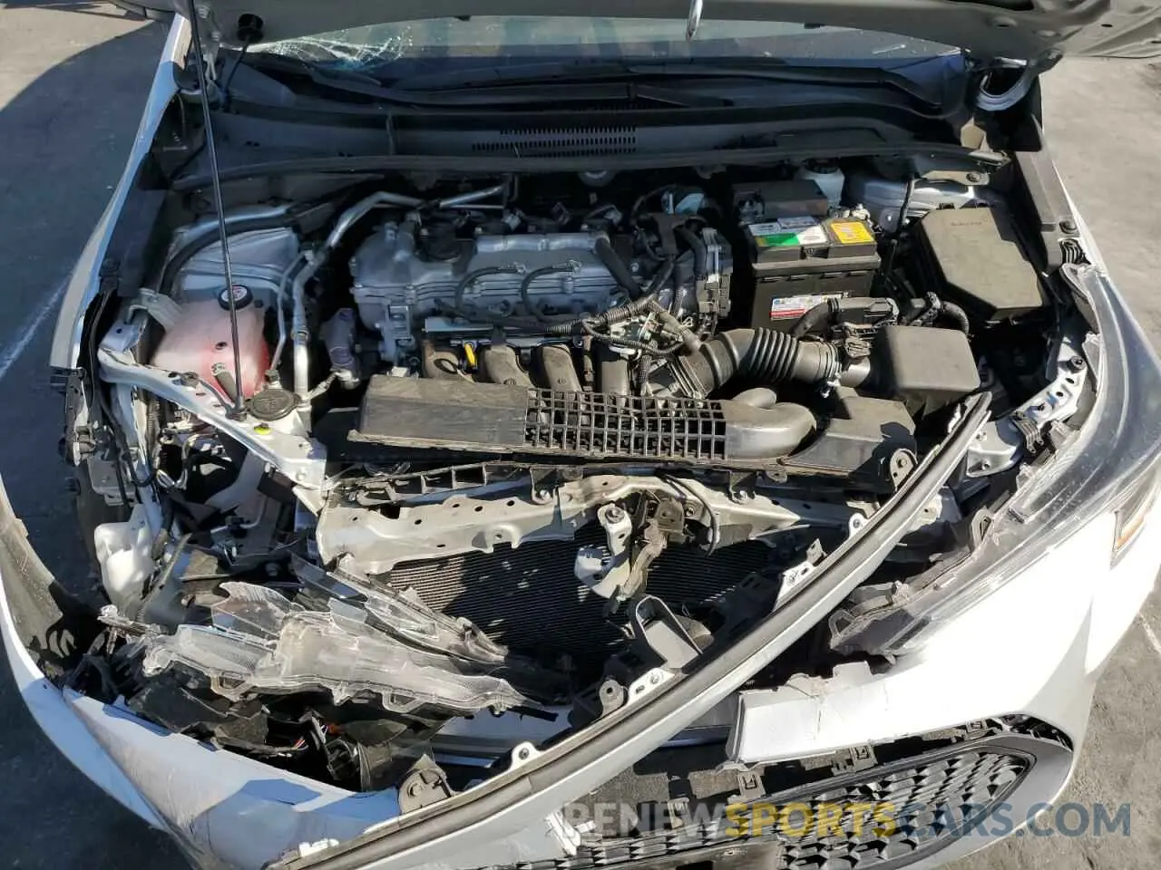 11 Photograph of a damaged car 5YFEPRAE3LP136973 TOYOTA COROLLA 2020
