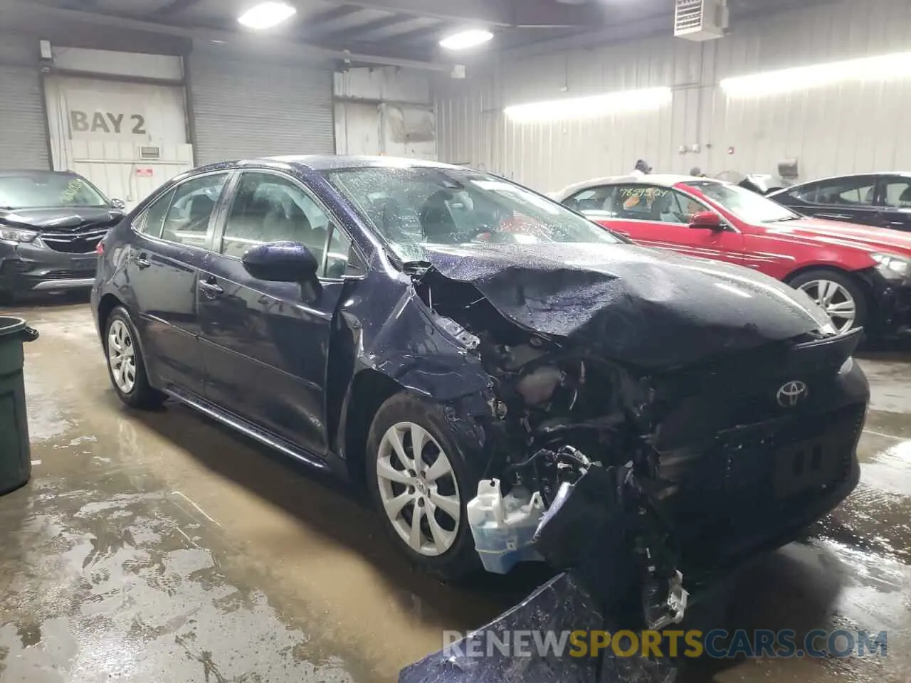 4 Photograph of a damaged car 5YFEPRAE3LP137718 TOYOTA COROLLA 2020