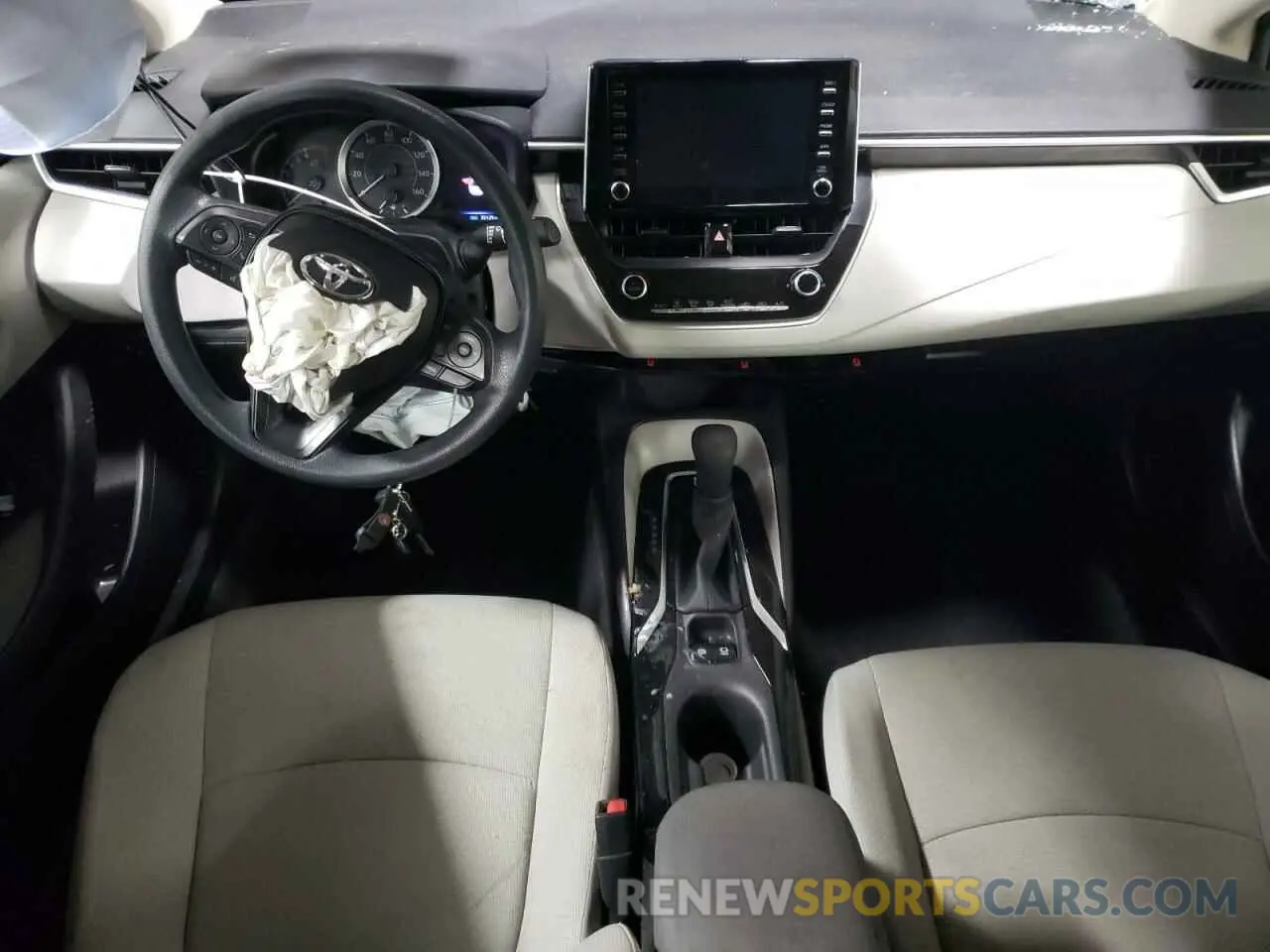 8 Photograph of a damaged car 5YFEPRAE3LP137718 TOYOTA COROLLA 2020