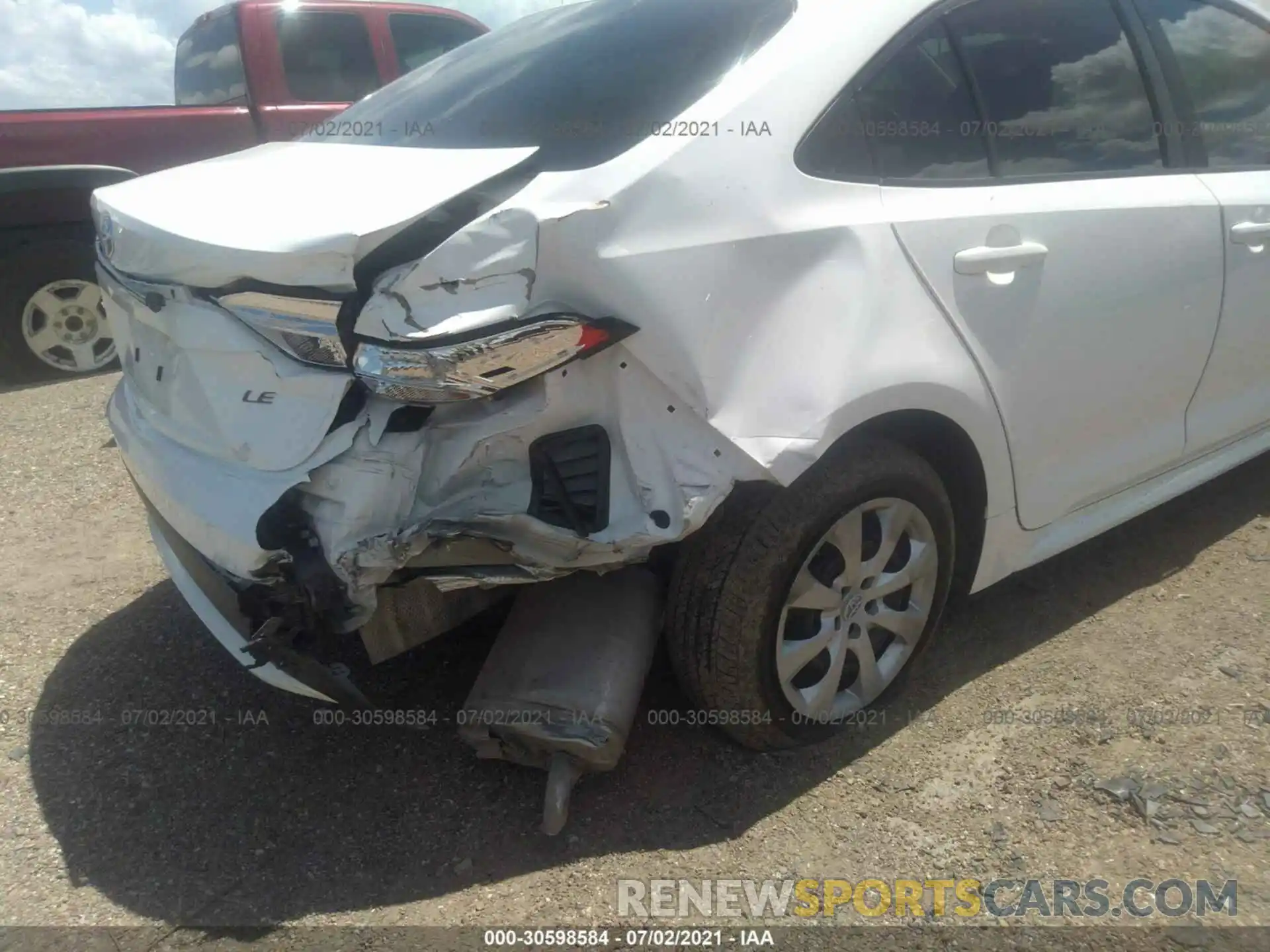 6 Photograph of a damaged car 5YFEPRAE3LP141915 TOYOTA COROLLA 2020