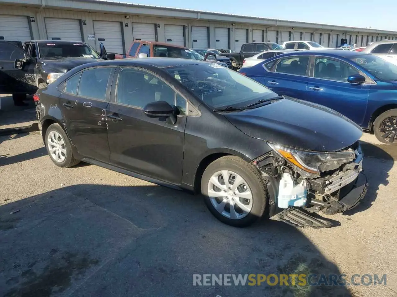 4 Photograph of a damaged car 5YFEPRAE3LP143048 TOYOTA COROLLA 2020