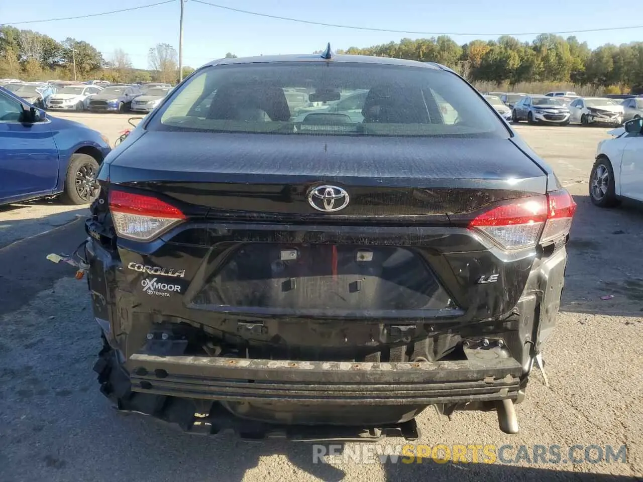 6 Photograph of a damaged car 5YFEPRAE3LP143048 TOYOTA COROLLA 2020