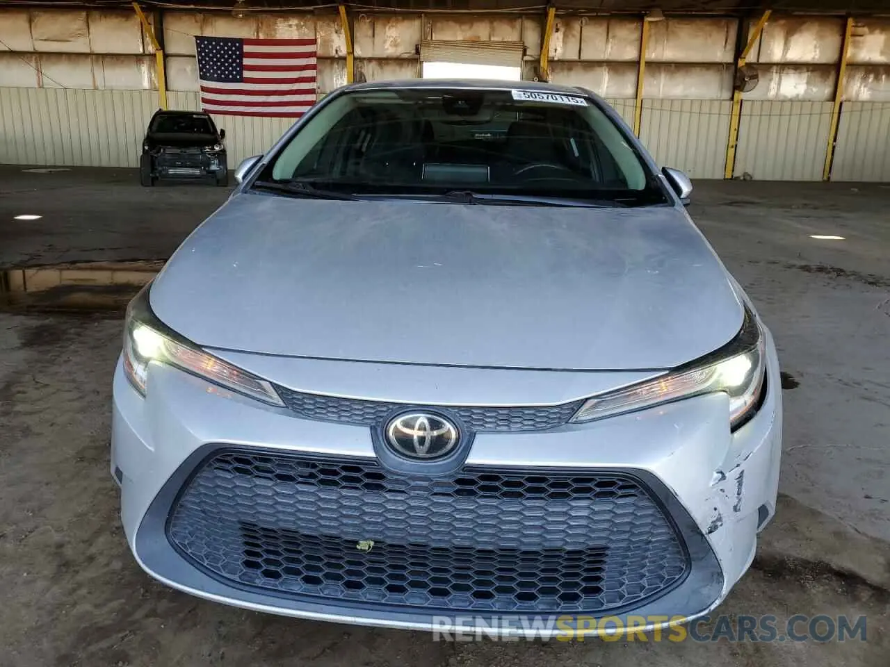 5 Photograph of a damaged car 5YFEPRAE3LP145897 TOYOTA COROLLA 2020