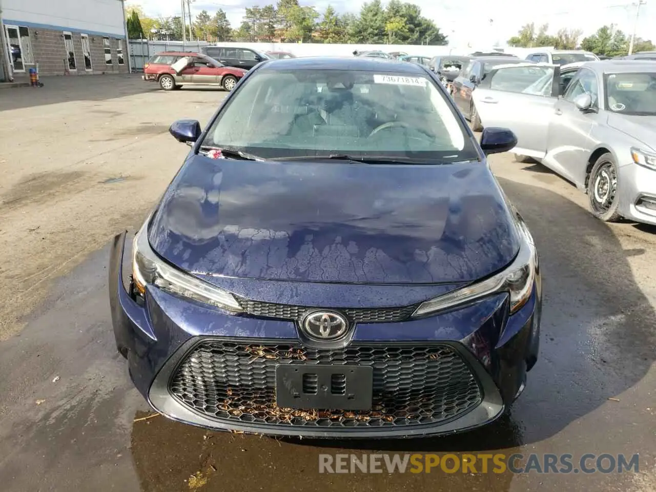 5 Photograph of a damaged car 5YFEPRAE4LP004403 TOYOTA COROLLA 2020
