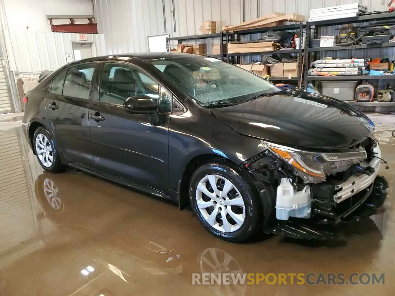 4 Photograph of a damaged car 5YFEPRAE4LP009889 TOYOTA COROLLA 2020
