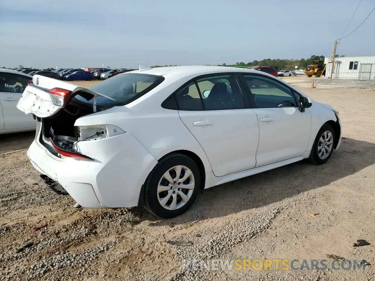 3 Photograph of a damaged car 5YFEPRAE4LP016938 TOYOTA COROLLA 2020