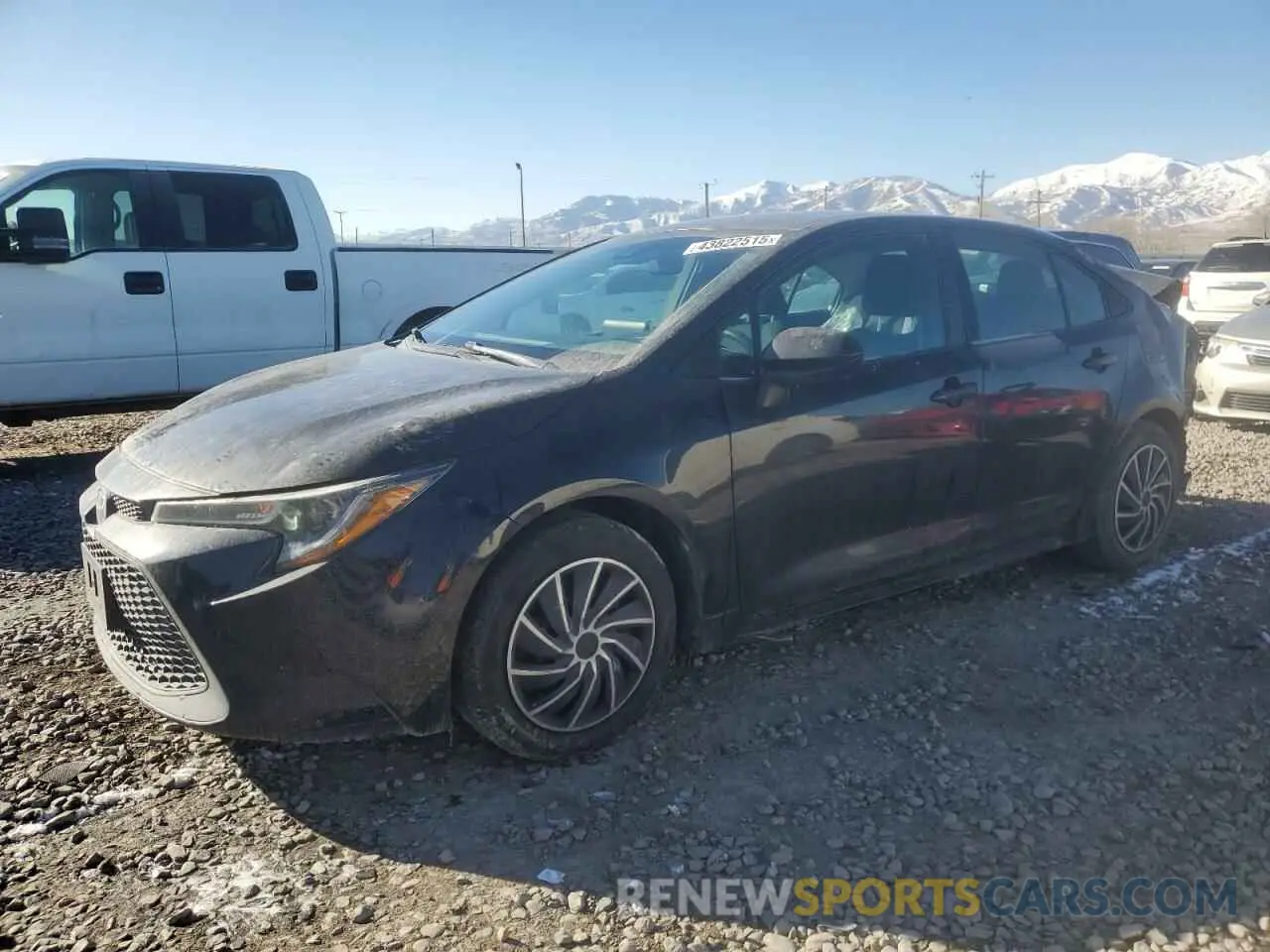 1 Photograph of a damaged car 5YFEPRAE4LP026501 TOYOTA COROLLA 2020