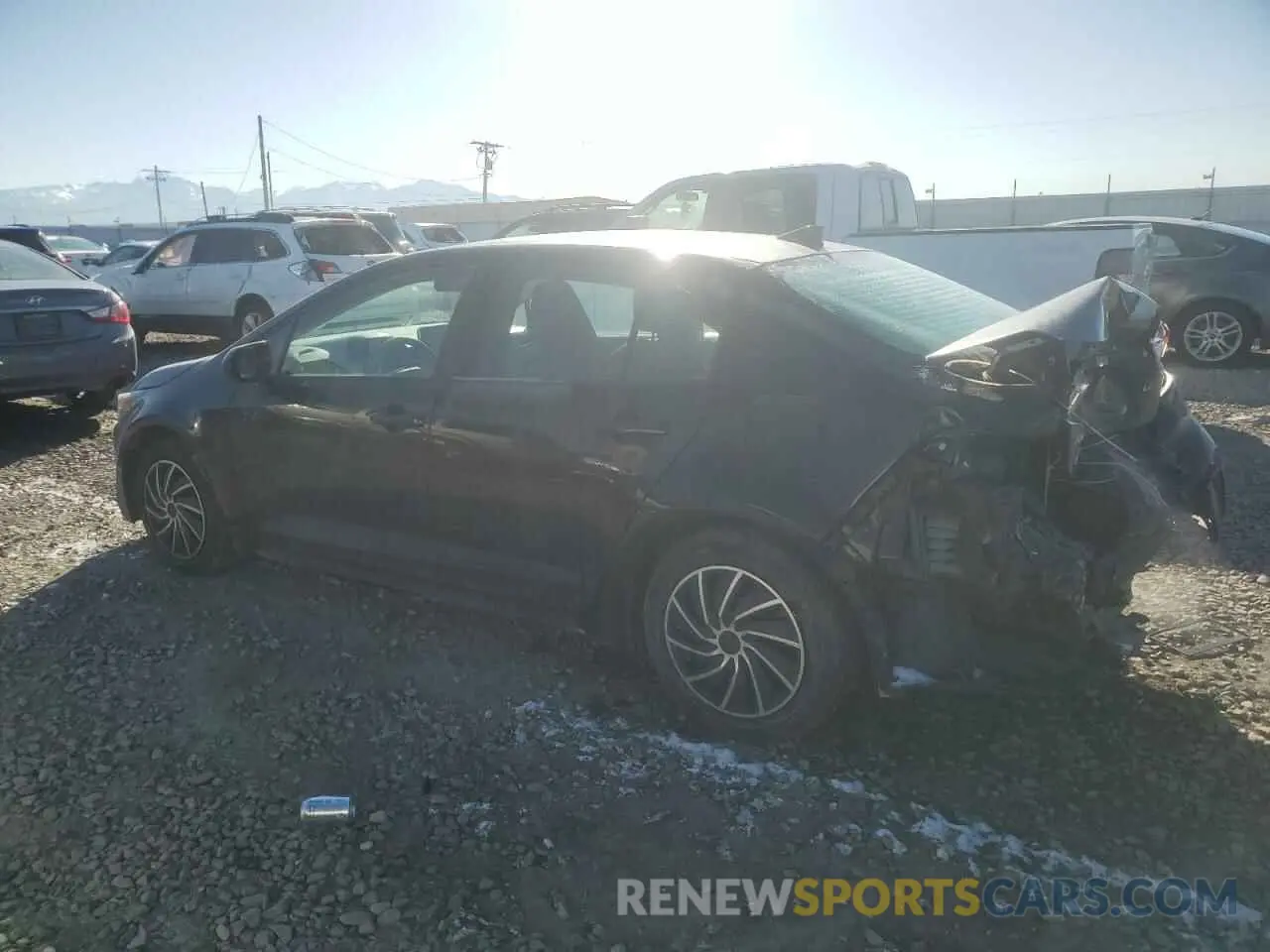 2 Photograph of a damaged car 5YFEPRAE4LP026501 TOYOTA COROLLA 2020