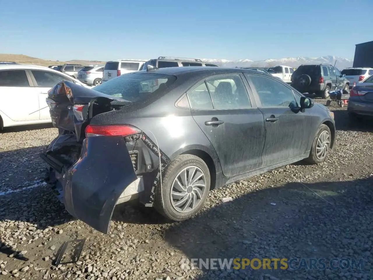3 Photograph of a damaged car 5YFEPRAE4LP026501 TOYOTA COROLLA 2020