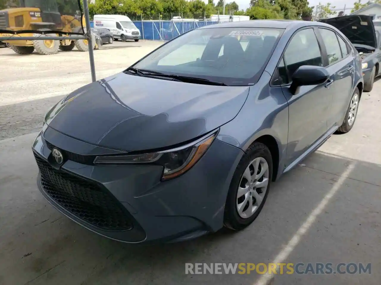 2 Photograph of a damaged car 5YFEPRAE4LP030872 TOYOTA COROLLA 2020