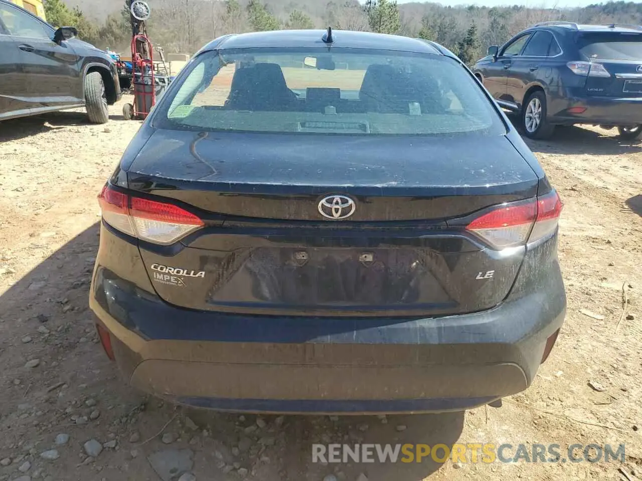 6 Photograph of a damaged car 5YFEPRAE4LP038907 TOYOTA COROLLA 2020