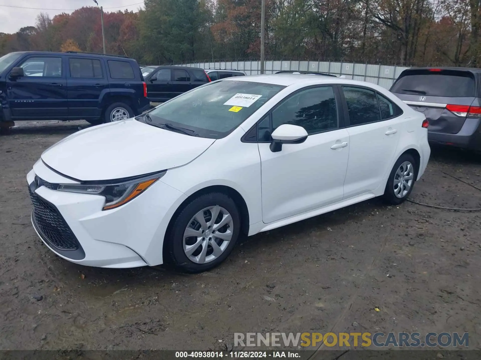 2 Photograph of a damaged car 5YFEPRAE4LP045663 TOYOTA COROLLA 2020