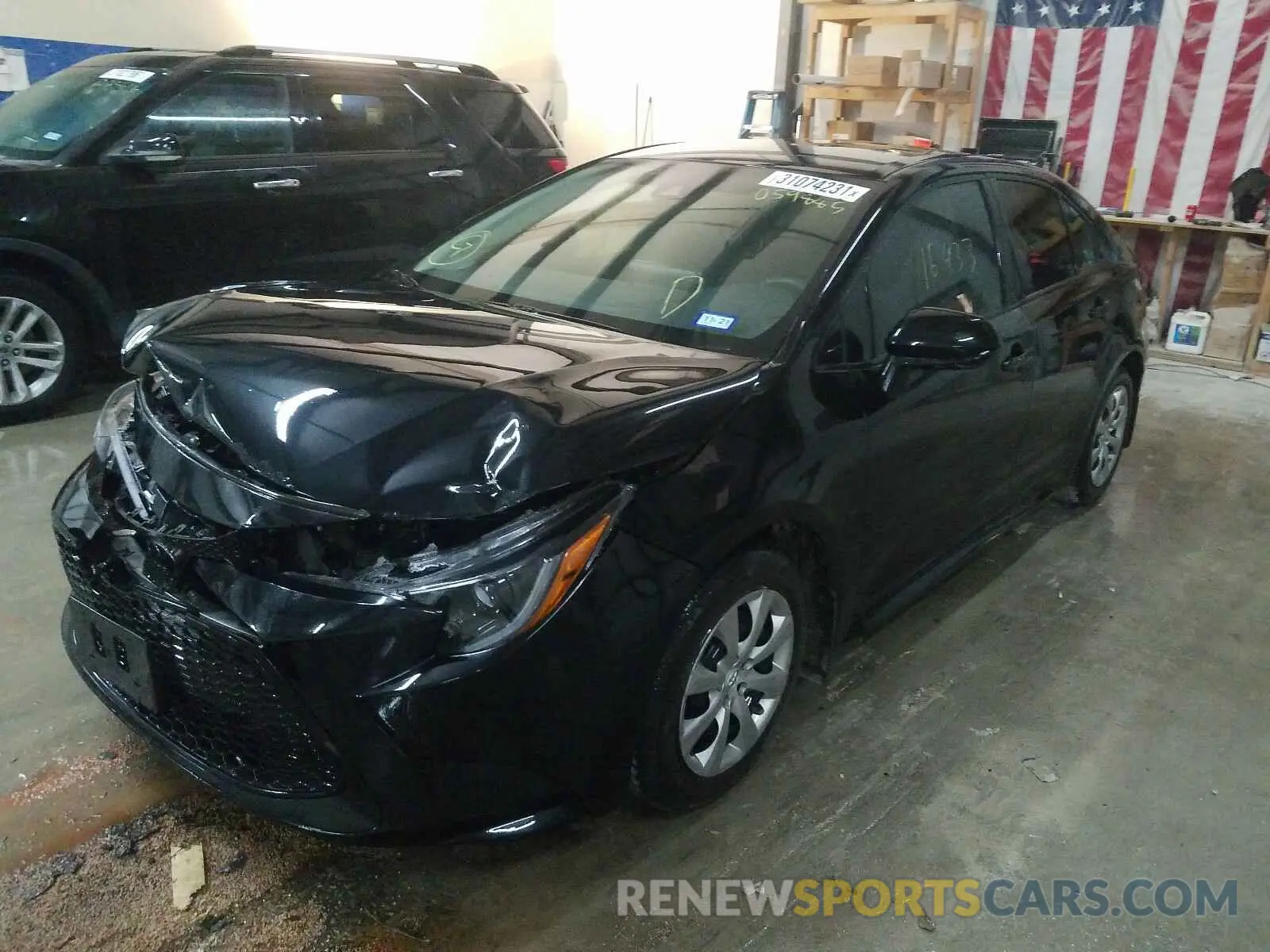 2 Photograph of a damaged car 5YFEPRAE4LP059885 TOYOTA COROLLA 2020
