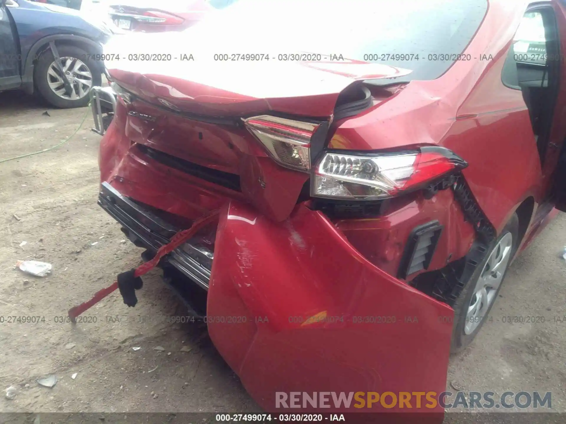 6 Photograph of a damaged car 5YFEPRAE4LP060941 TOYOTA COROLLA 2020