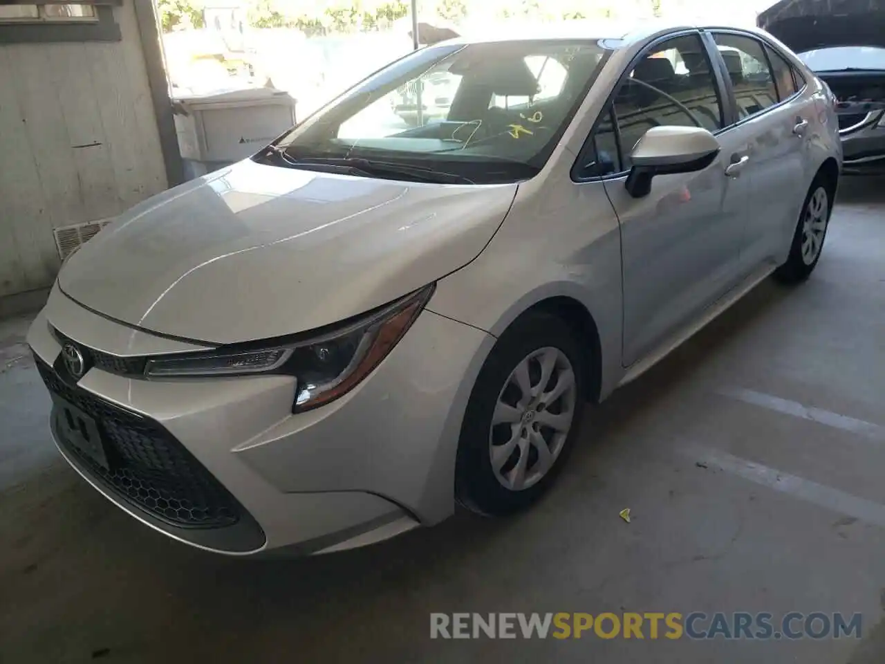 2 Photograph of a damaged car 5YFEPRAE4LP062303 TOYOTA COROLLA 2020