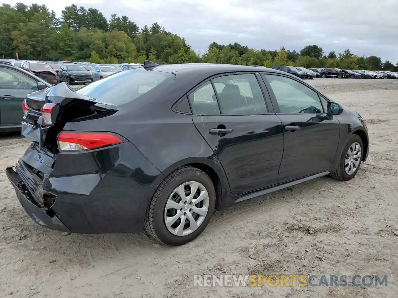 3 Photograph of a damaged car 5YFEPRAE4LP067016 TOYOTA COROLLA 2020