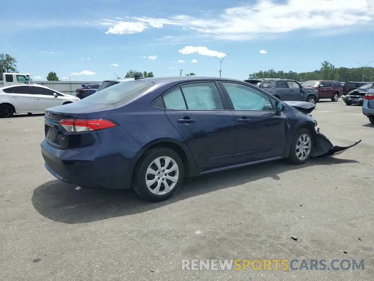 3 Photograph of a damaged car 5YFEPRAE4LP067565 TOYOTA COROLLA 2020