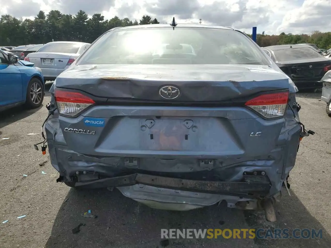 6 Photograph of a damaged car 5YFEPRAE4LP072605 TOYOTA COROLLA 2020
