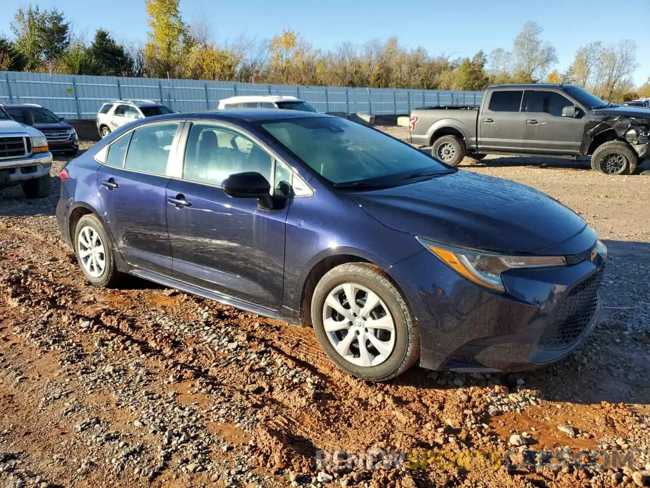 4 Photograph of a damaged car 5YFEPRAE4LP076539 TOYOTA COROLLA 2020