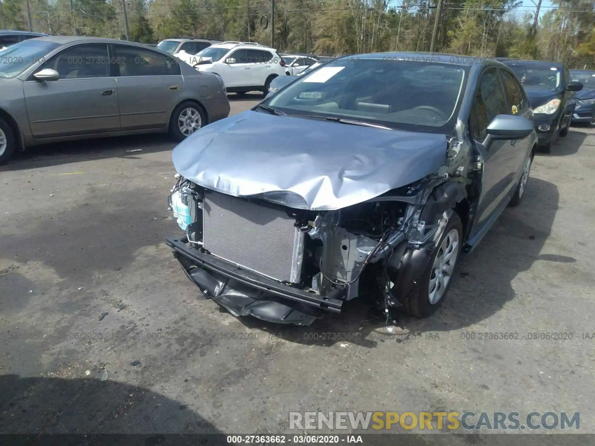 6 Photograph of a damaged car 5YFEPRAE4LP082647 TOYOTA COROLLA 2020