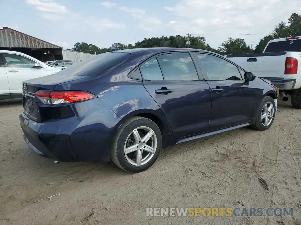 3 Photograph of a damaged car 5YFEPRAE4LP082986 TOYOTA COROLLA 2020