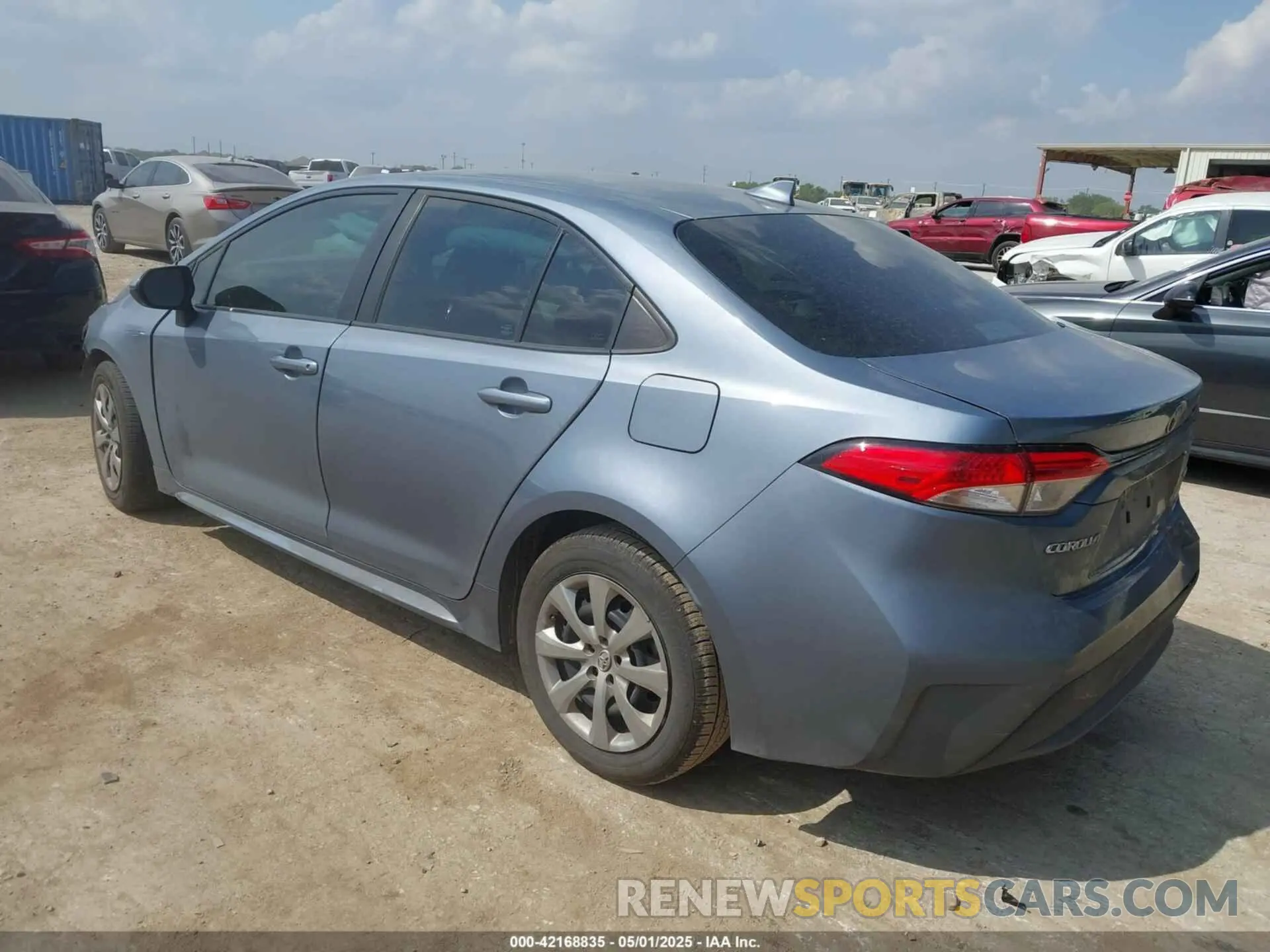 3 Photograph of a damaged car 5YFEPRAE4LP088187 TOYOTA COROLLA 2020
