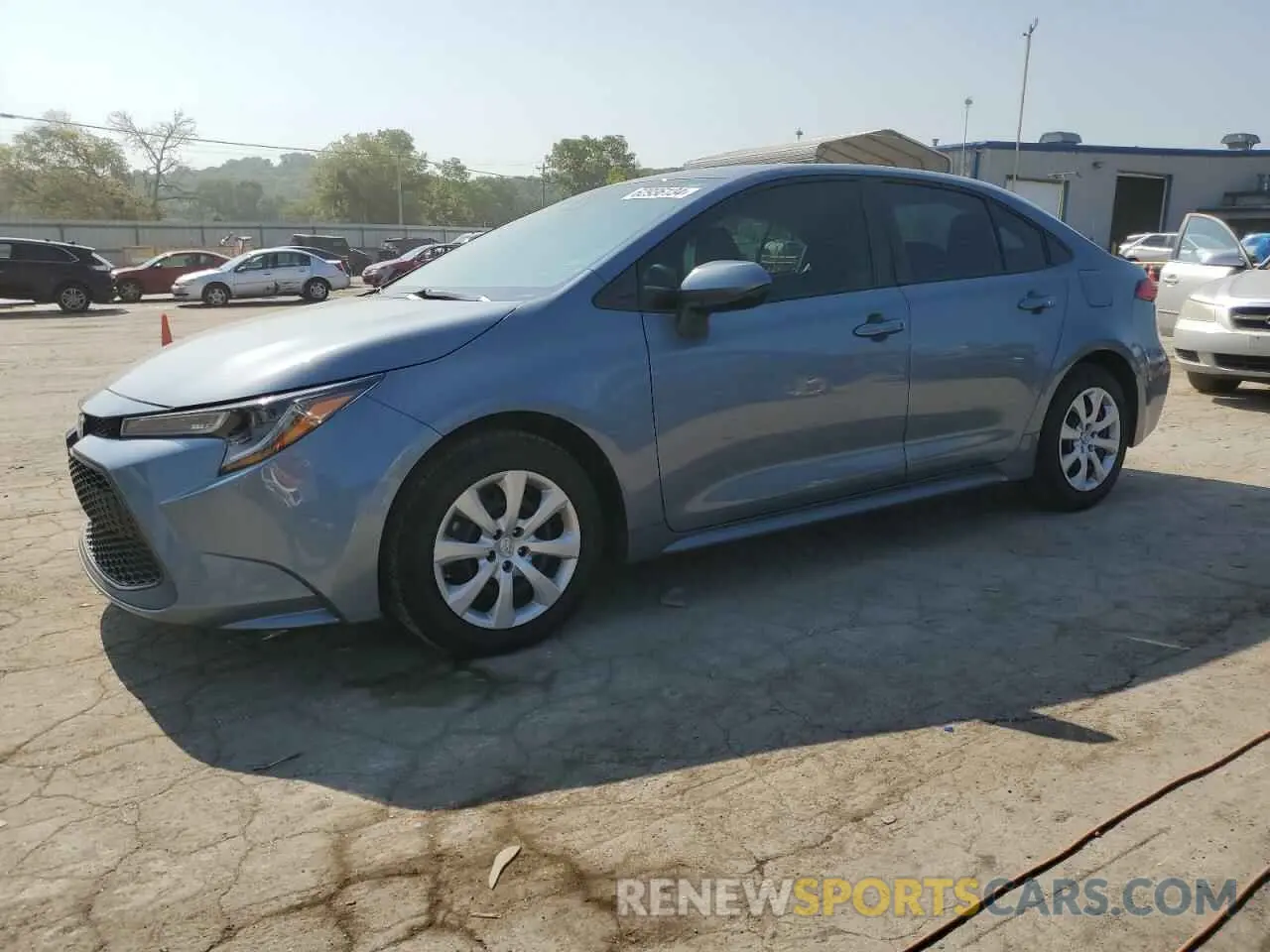 1 Photograph of a damaged car 5YFEPRAE4LP088674 TOYOTA COROLLA 2020