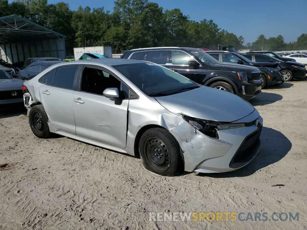 4 Photograph of a damaged car 5YFEPRAE4LP096838 TOYOTA COROLLA 2020