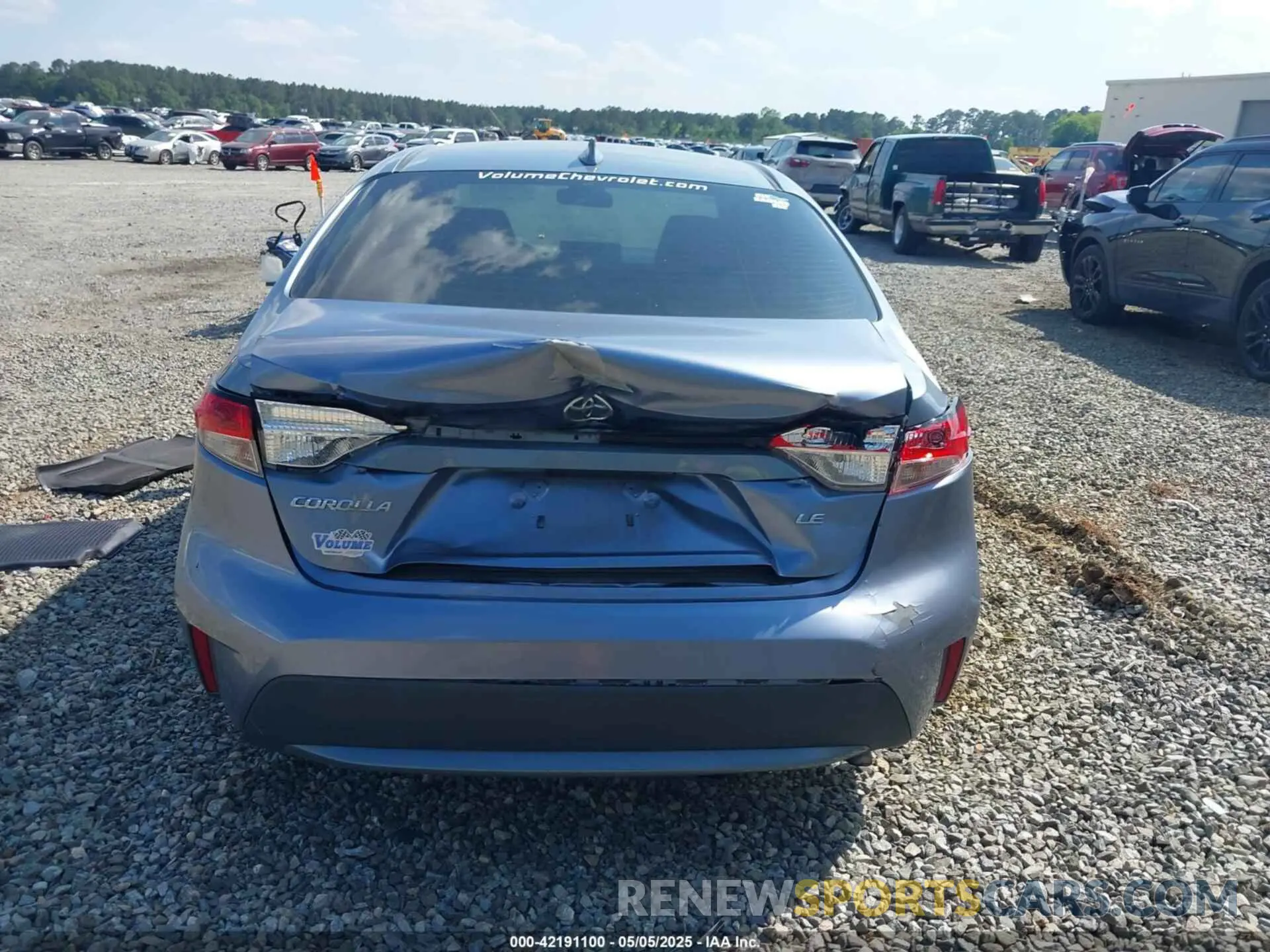 16 Photograph of a damaged car 5YFEPRAE4LP098279 TOYOTA COROLLA 2020
