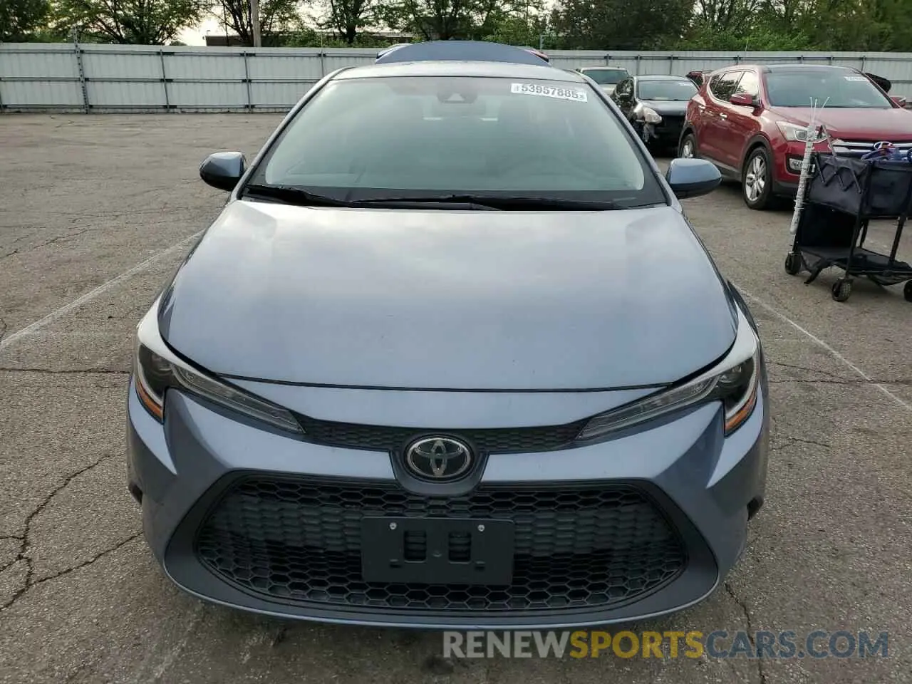 5 Photograph of a damaged car 5YFEPRAE4LP105232 TOYOTA COROLLA 2020