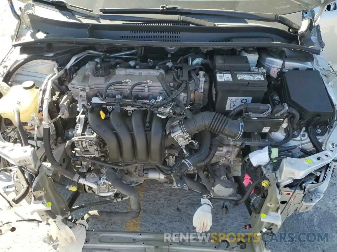 11 Photograph of a damaged car 5YFEPRAE4LP105506 TOYOTA COROLLA 2020