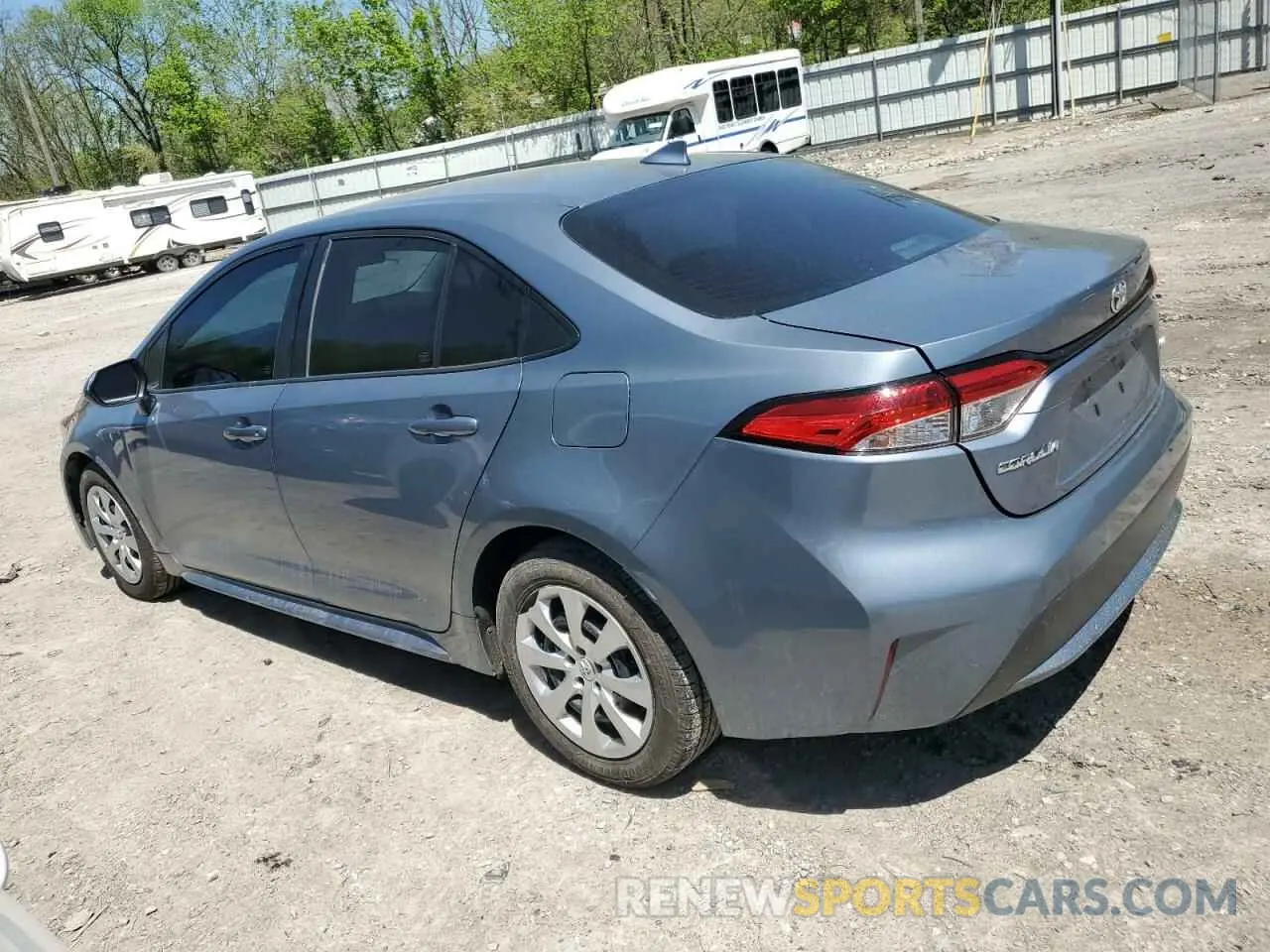 2 Photograph of a damaged car 5YFEPRAE4LP107093 TOYOTA COROLLA 2020