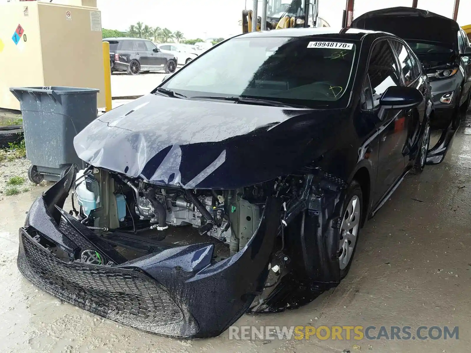 2 Photograph of a damaged car 5YFEPRAE4LP107224 TOYOTA COROLLA 2020