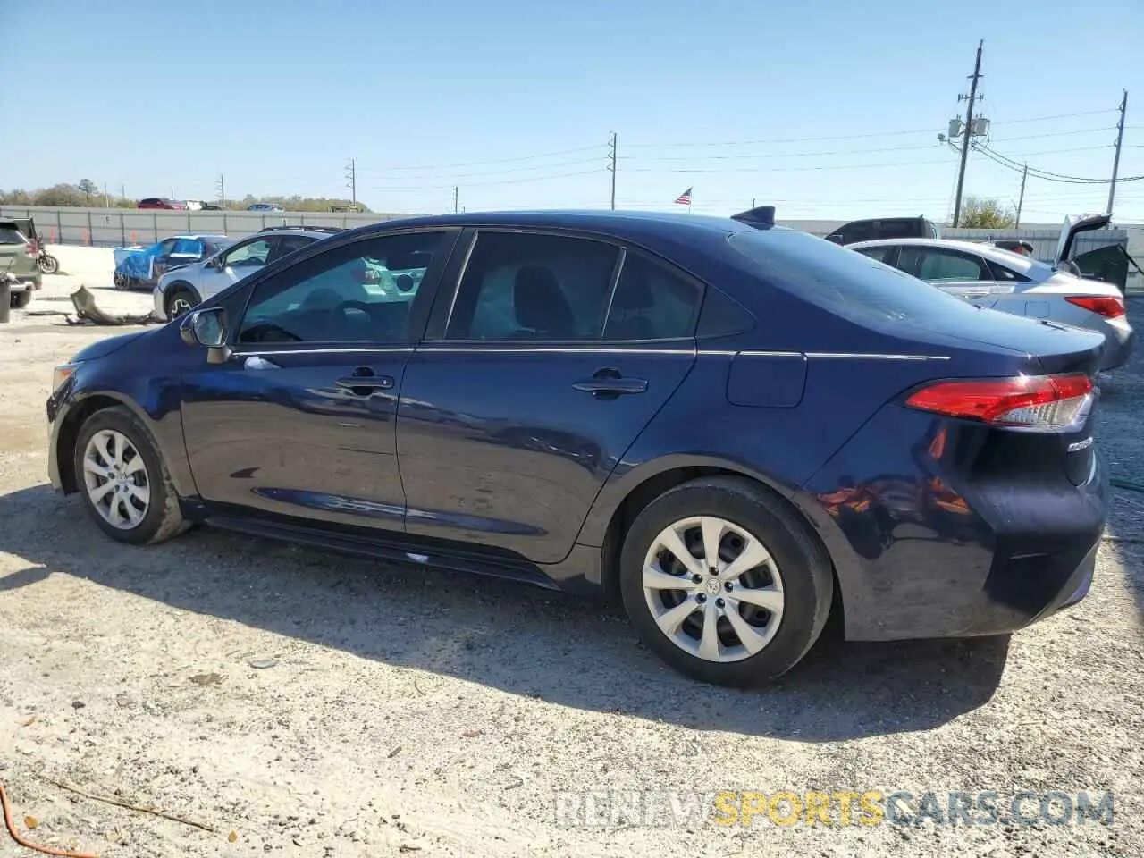 2 Photograph of a damaged car 5YFEPRAE4LP110639 TOYOTA COROLLA 2020