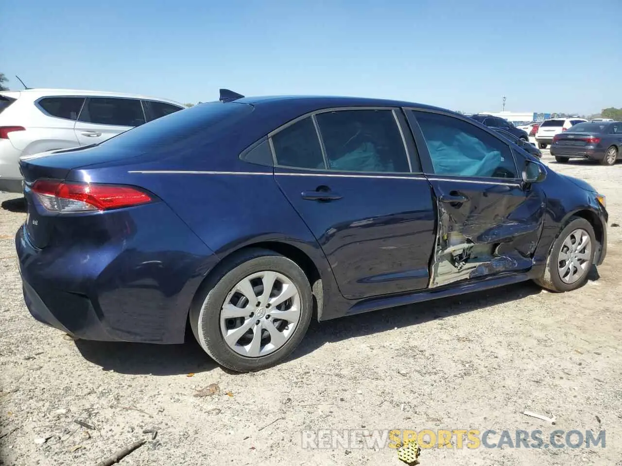 3 Photograph of a damaged car 5YFEPRAE4LP110639 TOYOTA COROLLA 2020