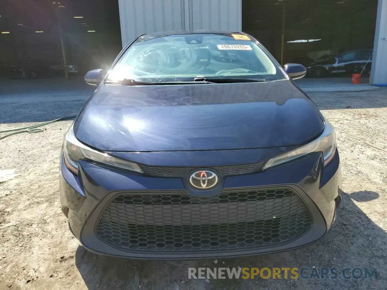 5 Photograph of a damaged car 5YFEPRAE4LP110639 TOYOTA COROLLA 2020